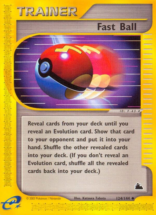 Fast Ball [Skyridge] 124/144