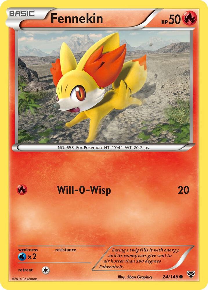 Fennekin [XY Base Set] 24/146