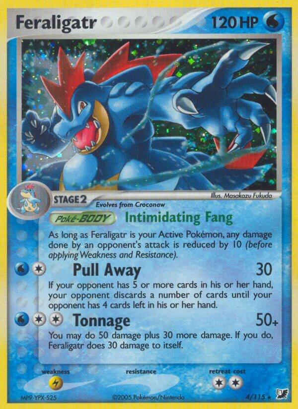 Feraligatr [EX Unseen Forces] 4/115