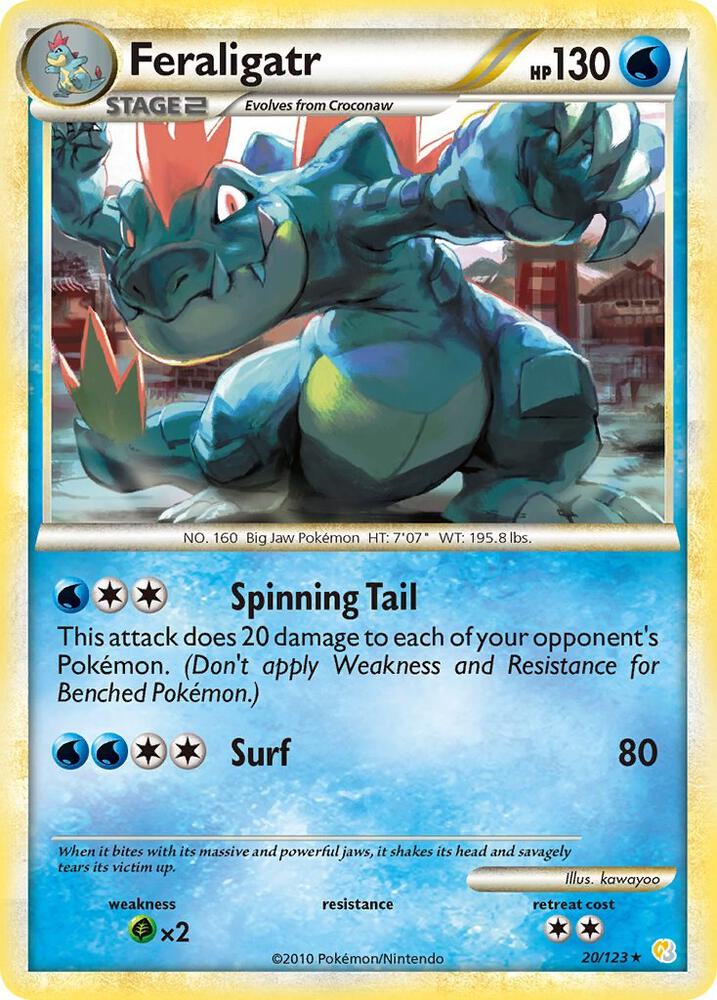 Feraligatr [HeartGold SoulSilver] 20/123