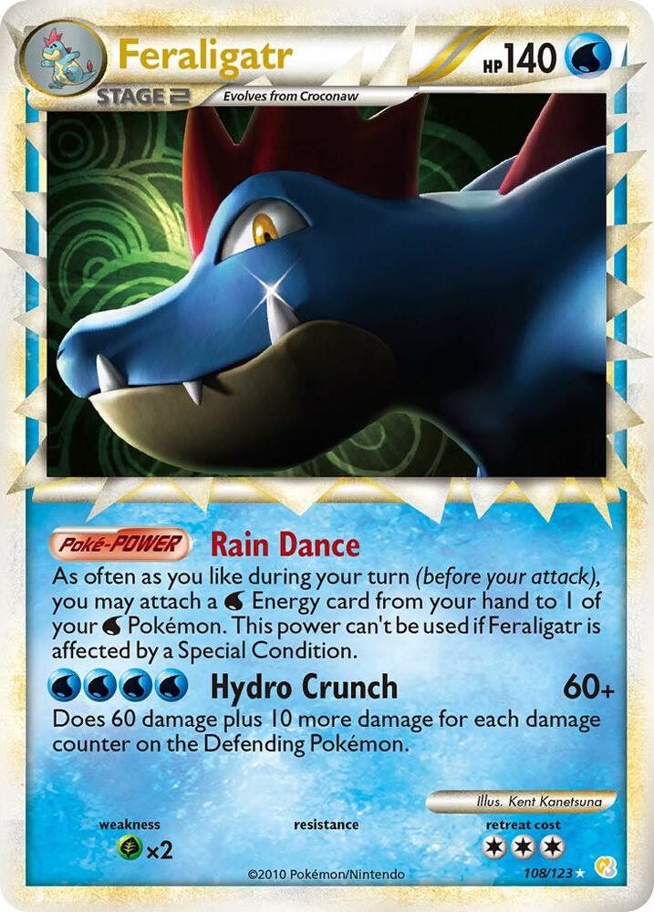 Feraligatr (Prime) [HeartGold SoulSilver] 108/123