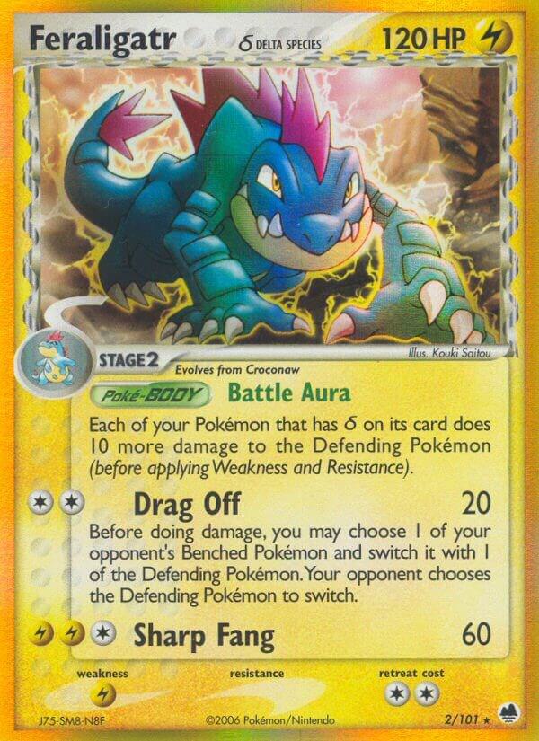 Feraligatr (Delta Species) [Dragon Frontiers] 2/101