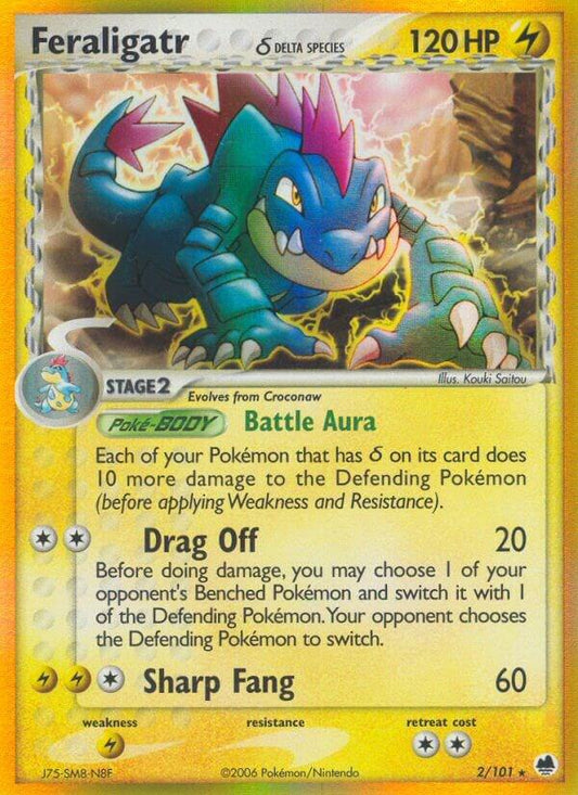Feraligatr (Delta Species) [Dragon Frontiers] 2/101