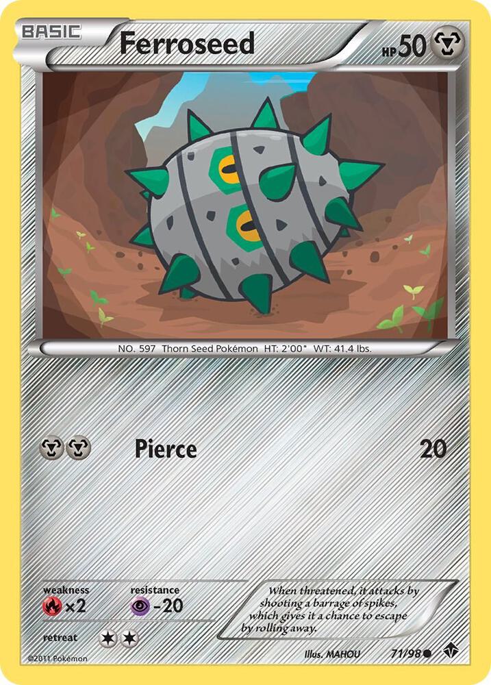 Ferroseed (71) [Emerging Powers] 71/98