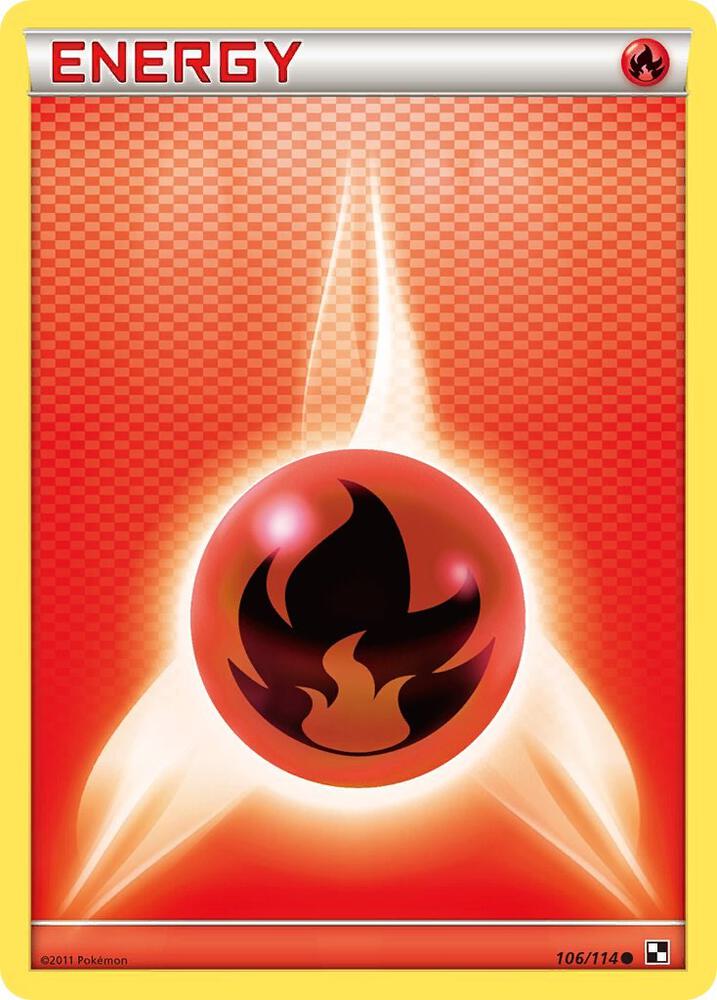 Fire Energy [Black and White] 106/114
