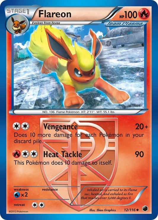 Flareon (Team Plasma) [Plasma Freeze] 12/116