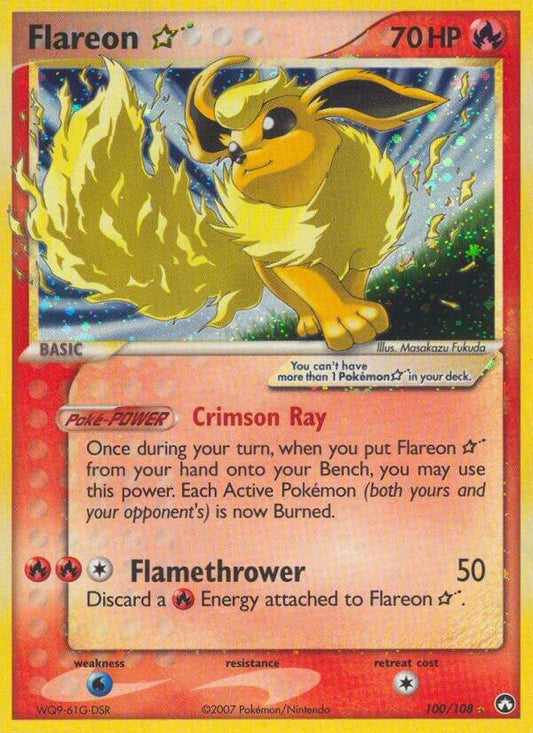 Flareon Star [Power Keepers] 100/108