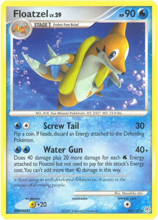Floatzel [Diamond and Pearl] 26/130