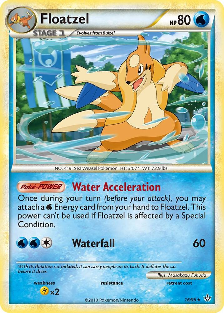 Floatzel [Unleashed] 16/95