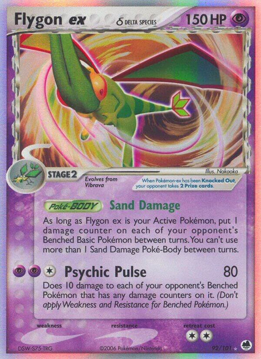 Flygon ex (Delta Species) [Dragon Frontiers] 92/101