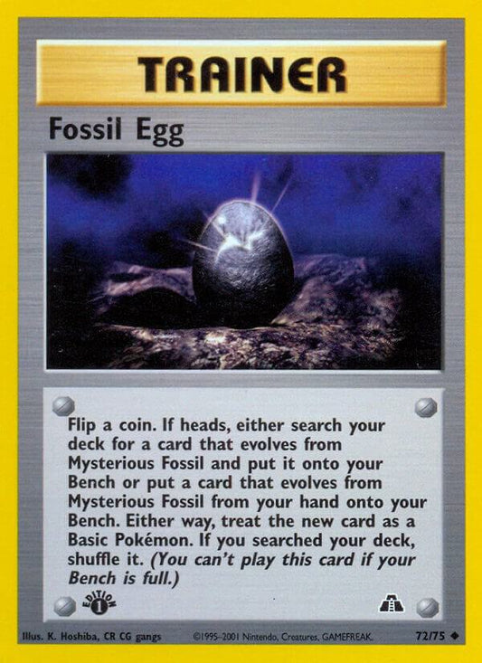 Fossil Egg [Neo Discovery] 72/75