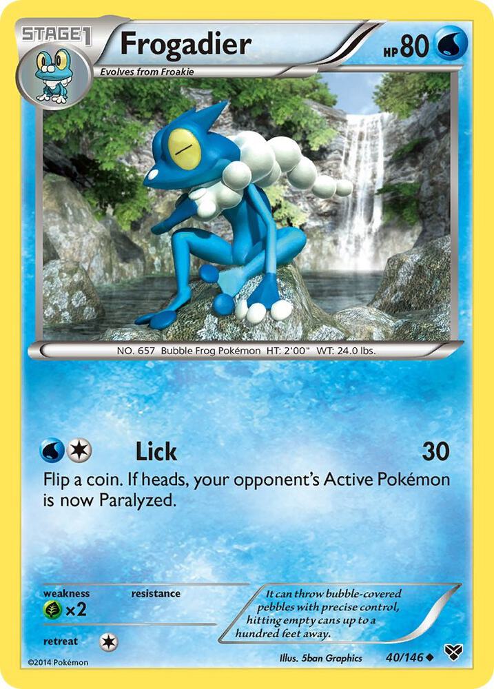 Frogadier [XY Base Set] 40/146