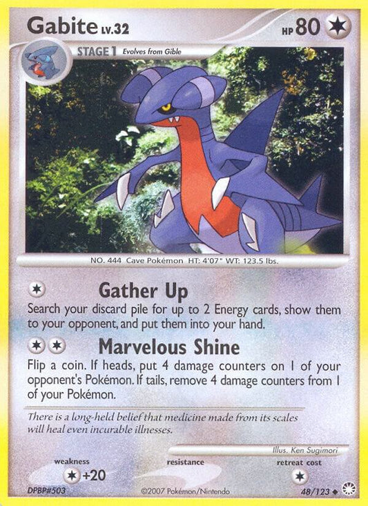 Gabite [Mysterious Treasures] 48/123