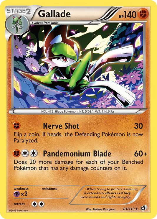 Gallade [Legendary Treasures] 81/113