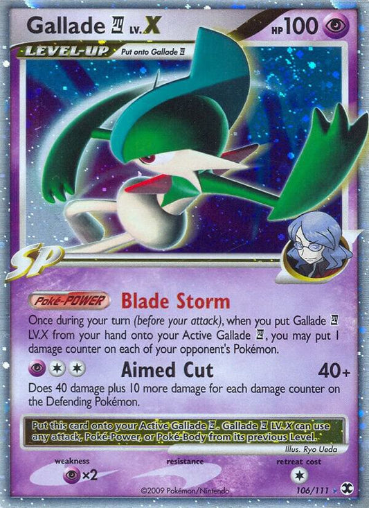 Gallade E4 Lv.X [Rising Rivals] 106/111