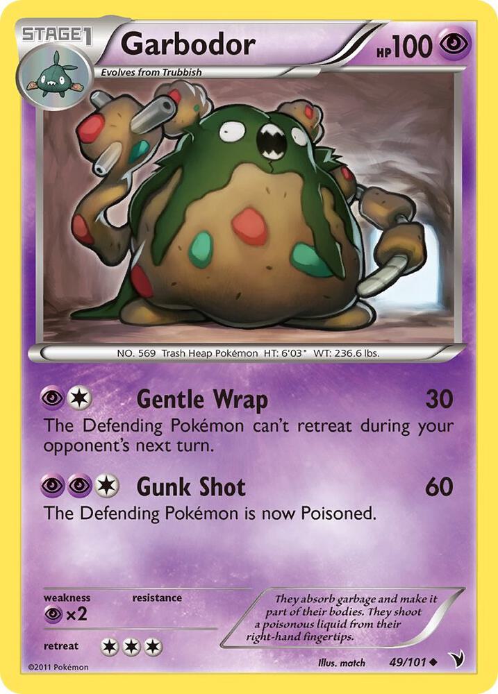 Garbodor [Noble Victories] 49/101