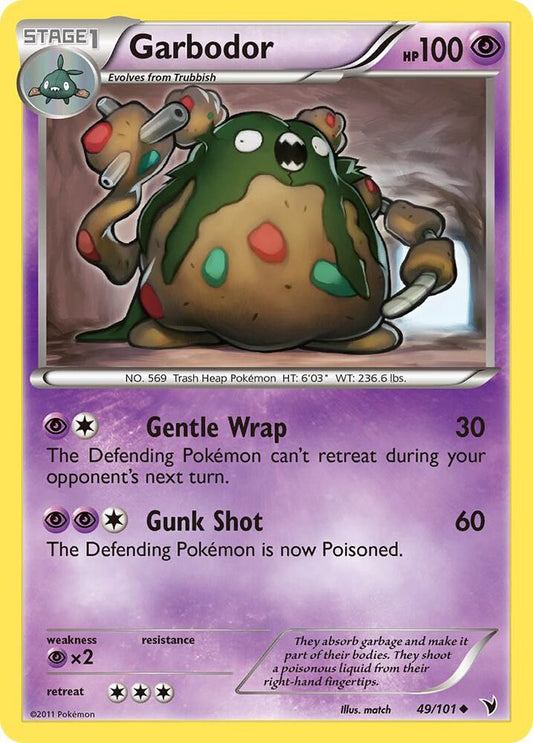 Garbodor [Noble Victories] 49/101