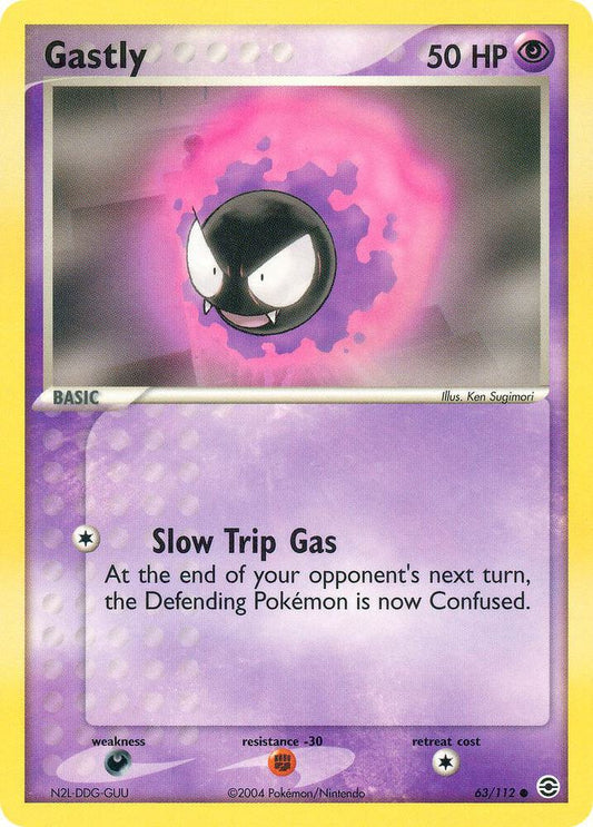 Gastly [FireRed & LeafGreen] 63/112