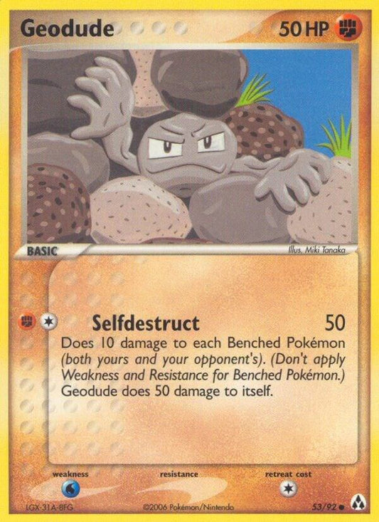 Geodude [Legend Maker] 53/92
