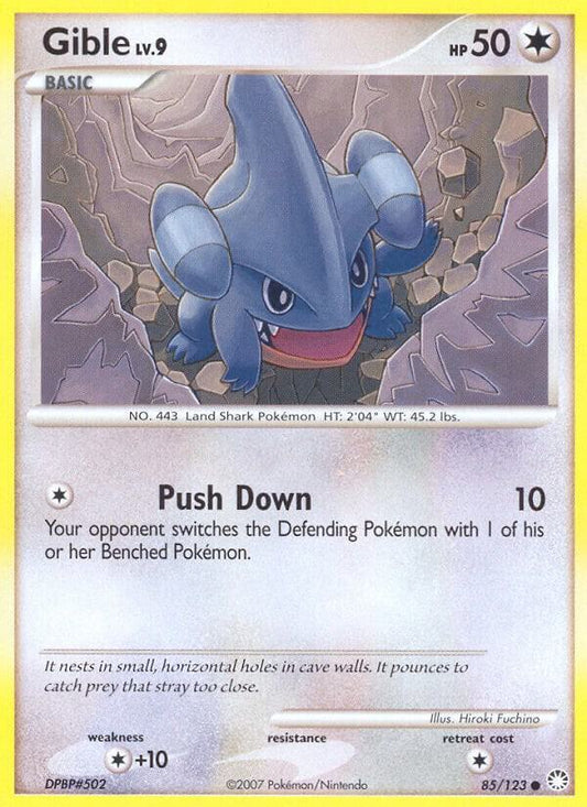 Gible [Mysterious Treasures] 85/123