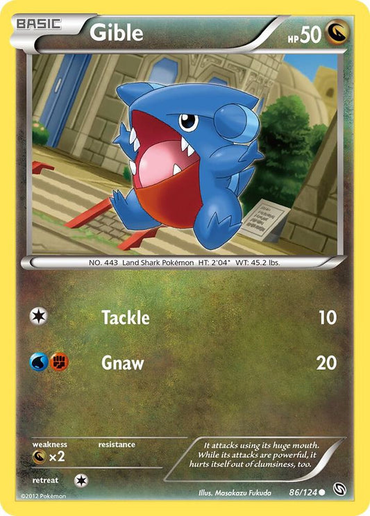 Gible (86) [Dragons Exalted] 86/124