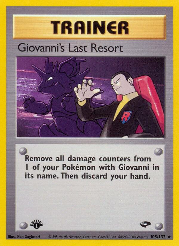 Giovanni's Last Resort [Gym Challenge] 105/132