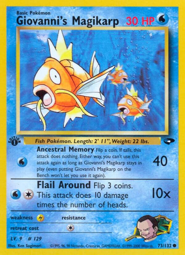 Giovanni's Magikarp [Gym Challenge] 073/132
