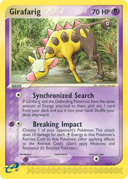 Girafarig [EX Dragon] 16/97