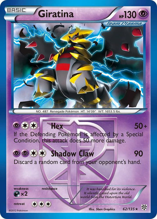 Giratina (Team Plasma) [Plasma Storm] 62/135
