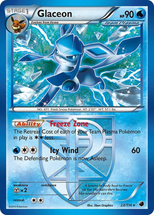 Glaceon (Team Plasma) [Plasma Freeze] 23/116