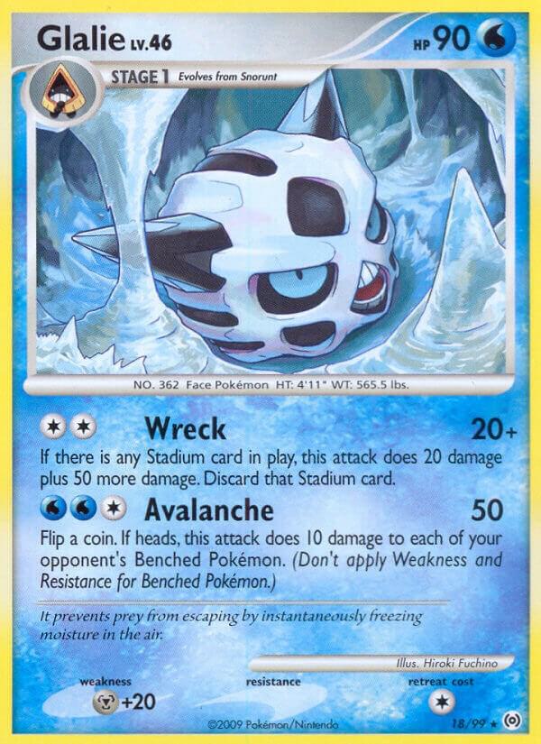 Glalie [Arceus] 18/99