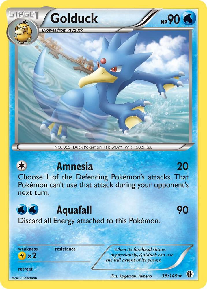 Golduck (35) [Boundaries Crossed] 35/149
