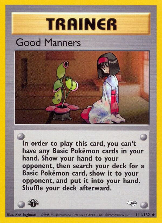 Good Manners [Gym Heroes] 111/132