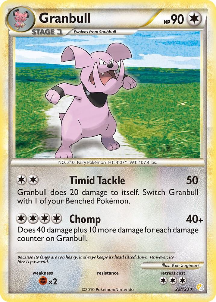 Granbull [HeartGold SoulSilver] 22/123