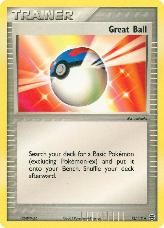 Great Ball [EX FireRed & LeafGreen] 92/112