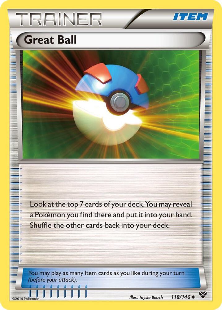 Great Ball [XY Base Set] 118/146