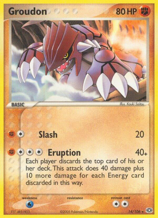 Groudon - 014/106 [Emerald] 14/106