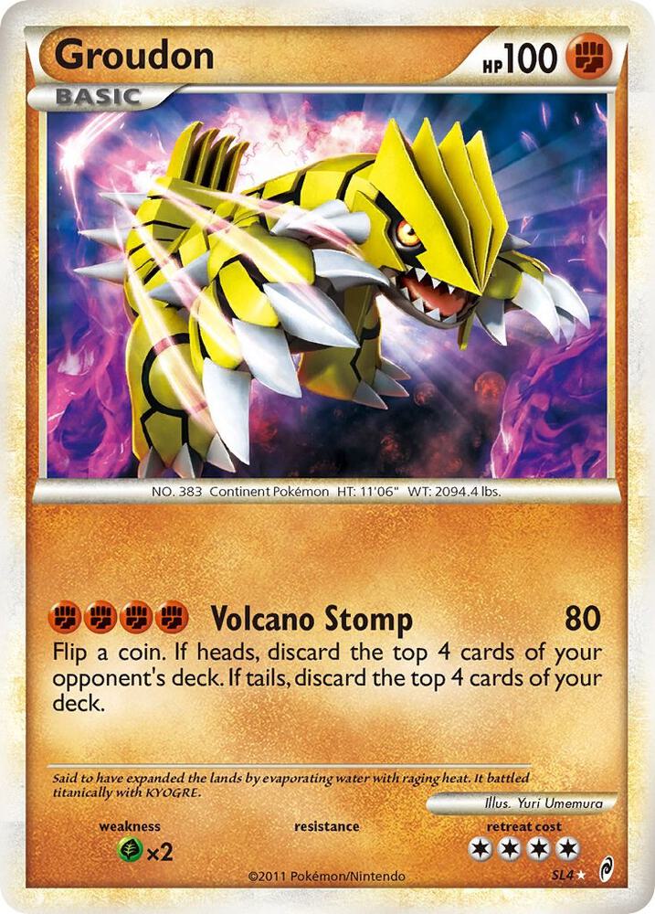 Groudon (Shiny) [Call of Legends] SL4