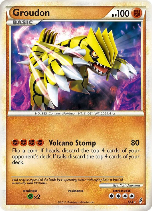 Groudon (Shiny) [Call of Legends] SL4