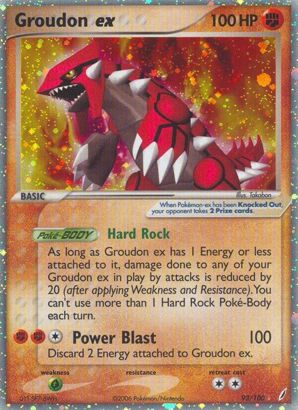Groudon ex [Crystal Guardians] 93/100