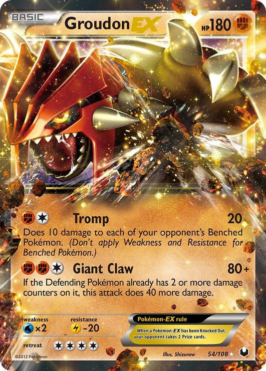 Groudon EX [Dark Explorers] 54/108