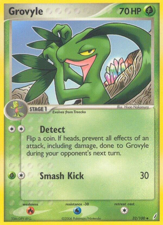 Grovyle [Crystal Guardians] 32/100