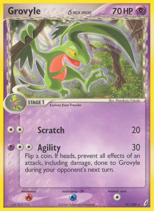 Grovyle (Delta Species) [Crystal Guardians] 19/100