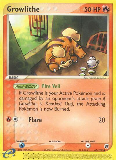 Growlithe [Sandstorm] 65/100