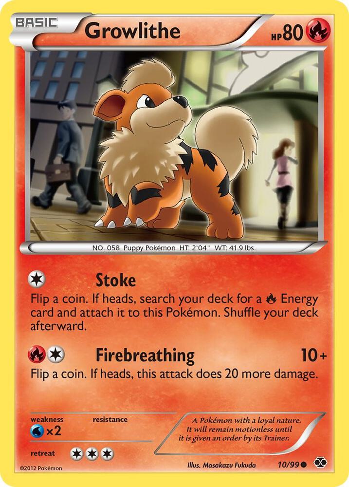Growlithe (10) [Next Destinies] 10/99