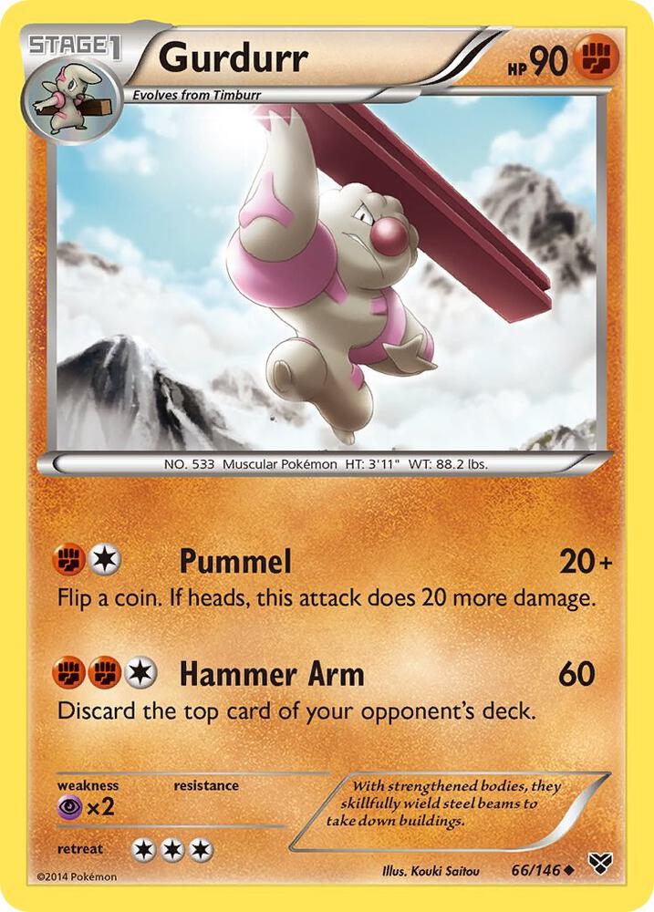 Gurdurr [XY Base Set] 66/146