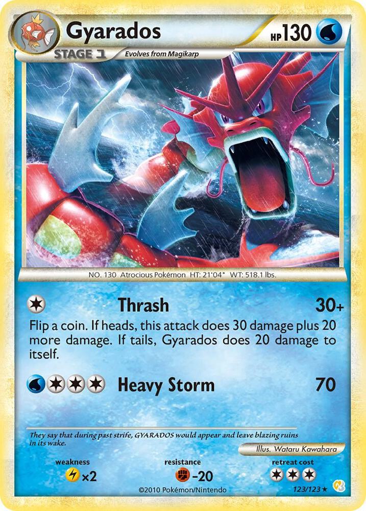 Gyarados (Red) [HeartGold SoulSilver] 123/123