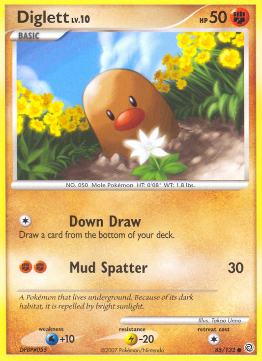 Diglett - 85/132 Secret Wonders