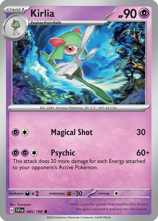 Kirlia - 85/198 Scarlet & Violet