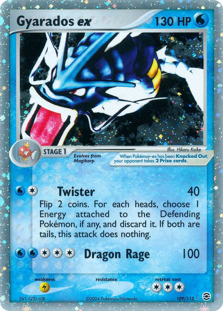 Gyarados ex [FireRed & LeafGreen] 109/112